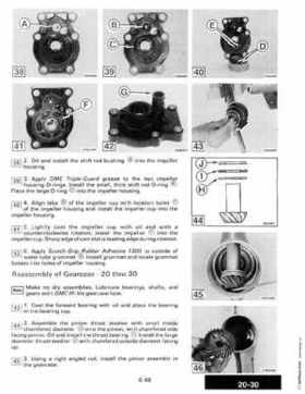 1987 Johnson Evinrude "CD" Colt/Junior thru 55 Commercial service repair manual, P/N 507546, Page 412
