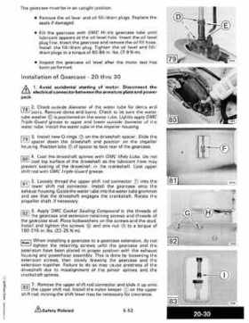 1987 Johnson Evinrude "CD" Colt/Junior thru 55 Commercial service repair manual, P/N 507546, Page 417