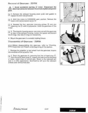 1987 Johnson Evinrude "CD" Colt/Junior thru 55 Commercial service repair manual, P/N 507546, Page 421