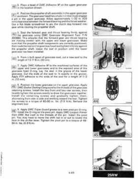 1987 Johnson Evinrude "CD" Colt/Junior thru 55 Commercial service repair manual, P/N 507546, Page 427