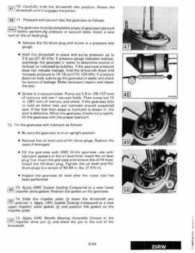 1987 Johnson Evinrude "CD" Colt/Junior thru 55 Commercial service repair manual, P/N 507546, Page 428