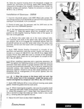 1987 Johnson Evinrude "CD" Colt/Junior thru 55 Commercial service repair manual, P/N 507546, Page 429