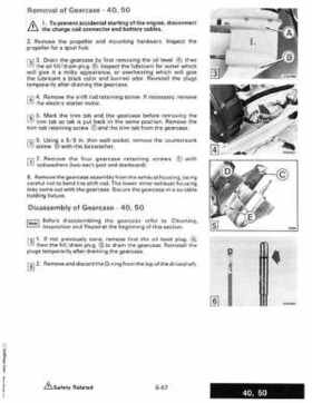 1987 Johnson Evinrude "CD" Colt/Junior thru 55 Commercial service repair manual, P/N 507546, Page 431