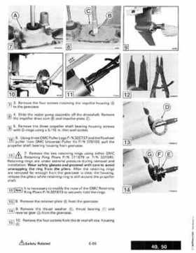 1987 Johnson Evinrude "CD" Colt/Junior thru 55 Commercial service repair manual, P/N 507546, Page 432