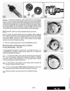 1987 Johnson Evinrude "CD" Colt/Junior thru 55 Commercial service repair manual, P/N 507546, Page 438