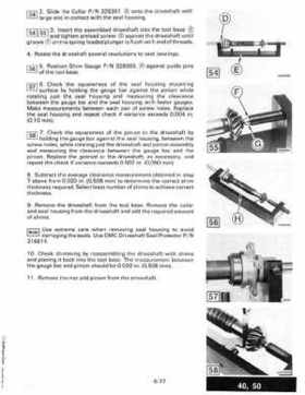 1987 Johnson Evinrude "CD" Colt/Junior thru 55 Commercial service repair manual, P/N 507546, Page 441