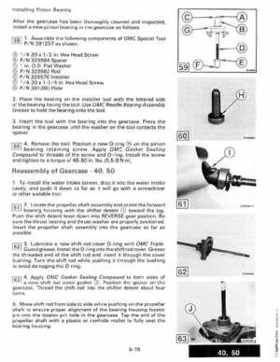 1987 Johnson Evinrude "CD" Colt/Junior thru 55 Commercial service repair manual, P/N 507546, Page 442