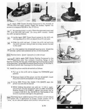 1987 Johnson Evinrude "CD" Colt/Junior thru 55 Commercial service repair manual, P/N 507546, Page 443