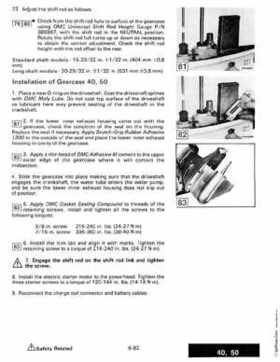 1987 Johnson Evinrude "CD" Colt/Junior thru 55 Commercial service repair manual, P/N 507546, Page 446