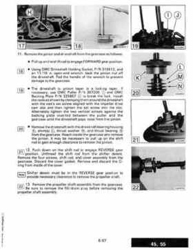 1987 Johnson Evinrude "CD" Colt/Junior thru 55 Commercial service repair manual, P/N 507546, Page 451