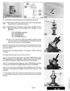 1987 Johnson Evinrude "CD" Colt/Junior thru 55 Commercial service repair manual, P/N 507546, Page 452
