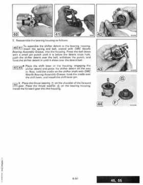 1987 Johnson Evinrude "CD" Colt/Junior thru 55 Commercial service repair manual, P/N 507546, Page 455