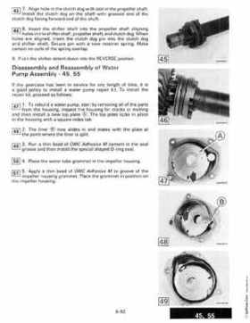 1987 Johnson Evinrude "CD" Colt/Junior thru 55 Commercial service repair manual, P/N 507546, Page 456