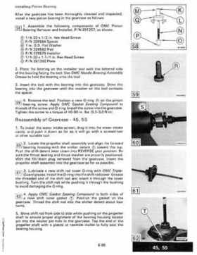 1987 Johnson Evinrude "CD" Colt/Junior thru 55 Commercial service repair manual, P/N 507546, Page 459
