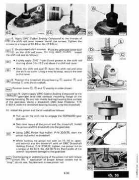 1987 Johnson Evinrude "CD" Colt/Junior thru 55 Commercial service repair manual, P/N 507546, Page 460