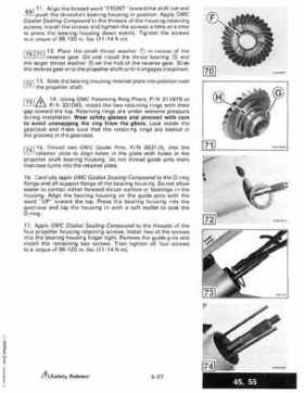 1987 Johnson Evinrude "CD" Colt/Junior thru 55 Commercial service repair manual, P/N 507546, Page 461