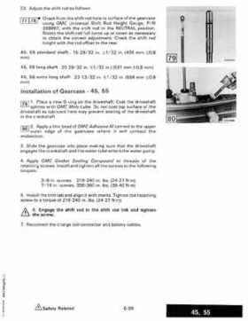1987 Johnson Evinrude "CD" Colt/Junior thru 55 Commercial service repair manual, P/N 507546, Page 463