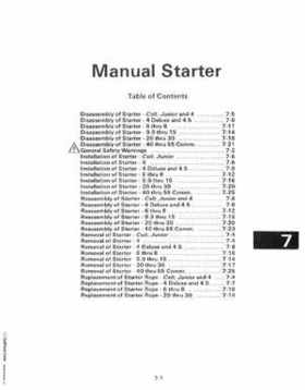 1987 Johnson Evinrude "CD" Colt/Junior thru 55 Commercial service repair manual, P/N 507546, Page 464
