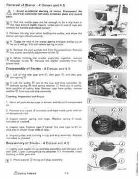 1987 Johnson Evinrude "CD" Colt/Junior thru 55 Commercial service repair manual, P/N 507546, Page 471