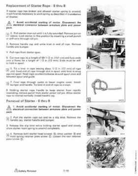 1987 Johnson Evinrude "CD" Colt/Junior thru 55 Commercial service repair manual, P/N 507546, Page 473