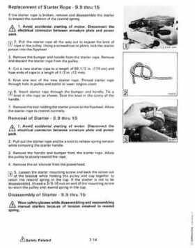 1987 Johnson Evinrude "CD" Colt/Junior thru 55 Commercial service repair manual, P/N 507546, Page 477