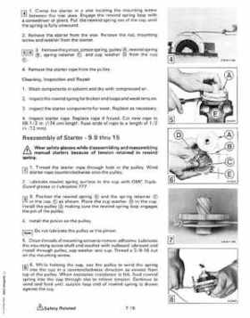 1987 Johnson Evinrude "CD" Colt/Junior thru 55 Commercial service repair manual, P/N 507546, Page 478