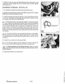 1987 Johnson Evinrude "CD" Colt/Junior thru 55 Commercial service repair manual, P/N 507546, Page 479