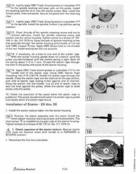 1987 Johnson Evinrude "CD" Colt/Junior thru 55 Commercial service repair manual, P/N 507546, Page 483