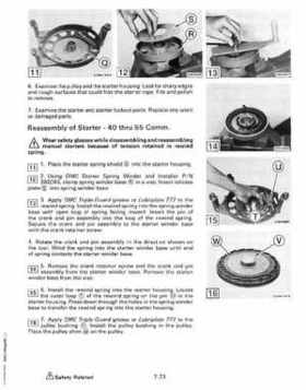 1987 Johnson Evinrude "CD" Colt/Junior thru 55 Commercial service repair manual, P/N 507546, Page 486