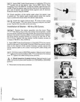 1987 Johnson Evinrude "CD" Colt/Junior thru 55 Commercial service repair manual, P/N 507546, Page 488