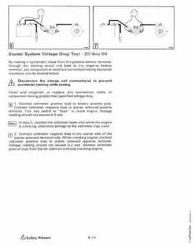 1987 Johnson Evinrude "CD" Colt/Junior thru 55 Commercial service repair manual, P/N 507546, Page 502