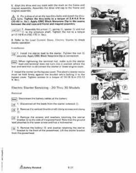 1987 Johnson Evinrude "CD" Colt/Junior thru 55 Commercial service repair manual, P/N 507546, Page 509