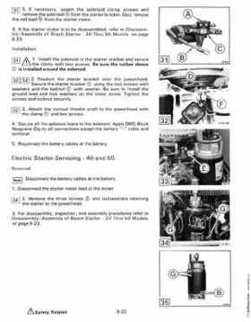 1987 Johnson Evinrude "CD" Colt/Junior thru 55 Commercial service repair manual, P/N 507546, Page 510