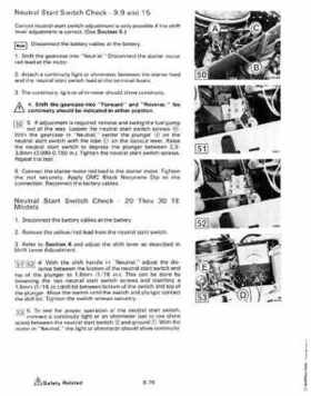 1987 Johnson Evinrude "CD" Colt/Junior thru 55 Commercial service repair manual, P/N 507546, Page 514