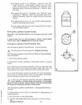 1987 Johnson Evinrude "CD" Colt/Junior thru 55 Commercial service repair manual, P/N 507546, Page 524