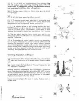 1987 Johnson Evinrude "CD" Colt/Junior thru 55 Commercial service repair manual, P/N 507546, Page 532