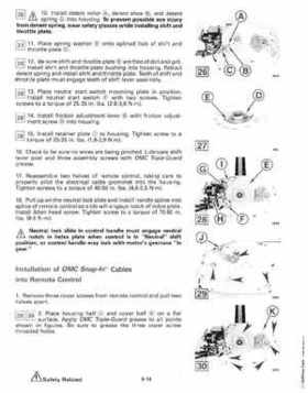 1987 Johnson Evinrude "CD" Colt/Junior thru 55 Commercial service repair manual, P/N 507546, Page 535