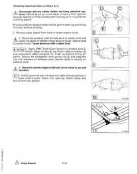 1987 Johnson Evinrude "CD" Colt/Junior thru 55 Commercial service repair manual, P/N 507546, Page 544
