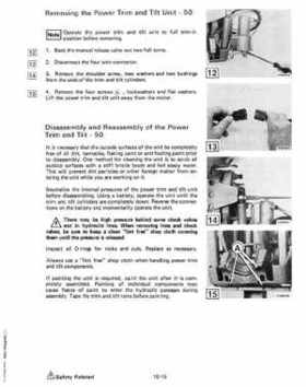 1987 Johnson Evinrude "CD" Colt/Junior thru 55 Commercial service repair manual, P/N 507546, Page 559
