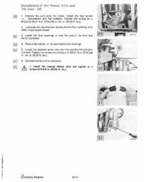 1987 Johnson Evinrude "CD" Colt/Junior thru 55 Commercial service repair manual, P/N 507546, Page 571