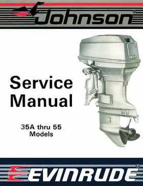 1987 Johnson/Evinrude CU Outboards 35A thru 55 Service Repair Manual P/N: 507616, Page 1