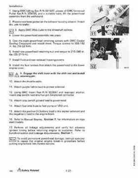 1987 Johnson/Evinrude CU Outboards 35A thru 55 Service Repair Manual P/N: 507616, Page 175