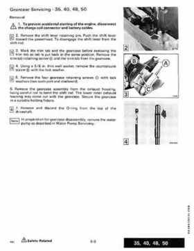 1987 Johnson/Evinrude CU Outboards 35A thru 55 Service Repair Manual P/N: 507616, Page 207