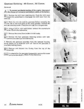 1987 Johnson/Evinrude CU Outboards 35A thru 55 Service Repair Manual P/N: 507616, Page 223