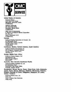 1987 Johnson/Evinrude CU Outboards 35A thru 55 Service Repair Manual P/N: 507616, Page 334