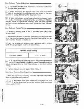 1988 Johnson Evinrude CC 60 thru 75 outboards Service Repair Manual P/N: 507662, Page 61