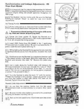 1988 Johnson Evinrude CC 60 thru 75 outboards Service Repair Manual P/N: 507662, Page 67