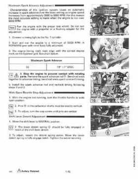 1988 Johnson Evinrude CC 60 thru 75 outboards Service Repair Manual P/N: 507662, Page 70