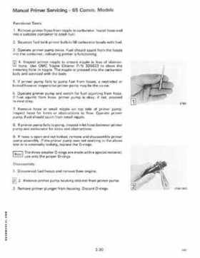 1988 Johnson Evinrude CC 60 thru 75 outboards Service Repair Manual P/N: 507662, Page 98