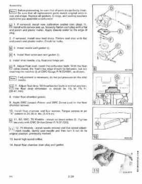 1988 Johnson Evinrude CC 60 thru 75 outboards Service Repair Manual P/N: 507662, Page 107